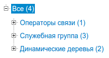 Carbon Billing 5 пустое дерево абонентов