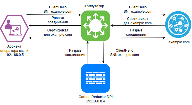 Carbon Reductor DPI X SNI-фильтрация